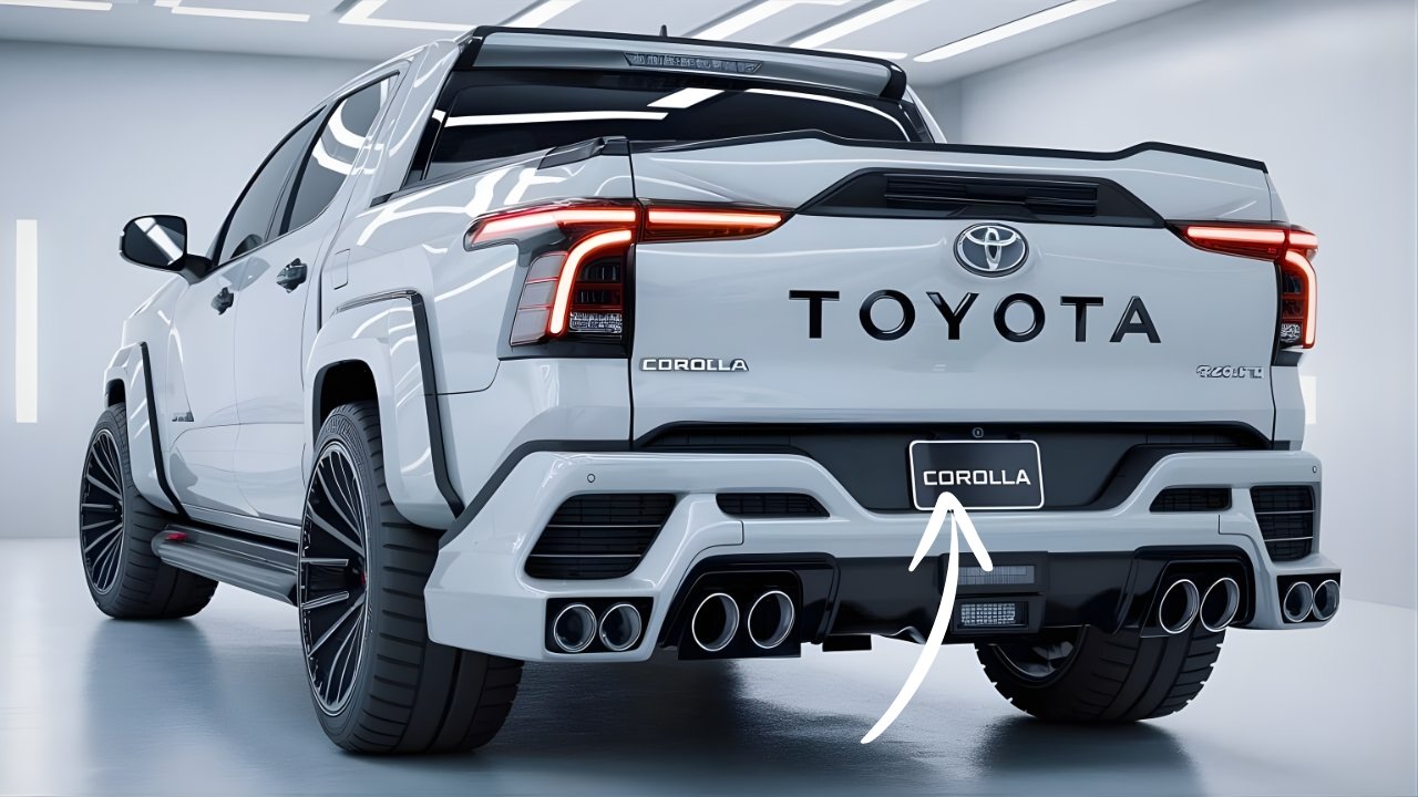 2026 Toyota Corolla Pickup Truck